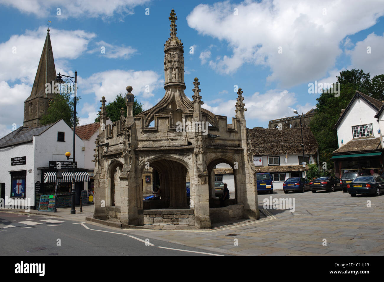 Malmesbury Market Cross, Wiltshire , England Stock Photo