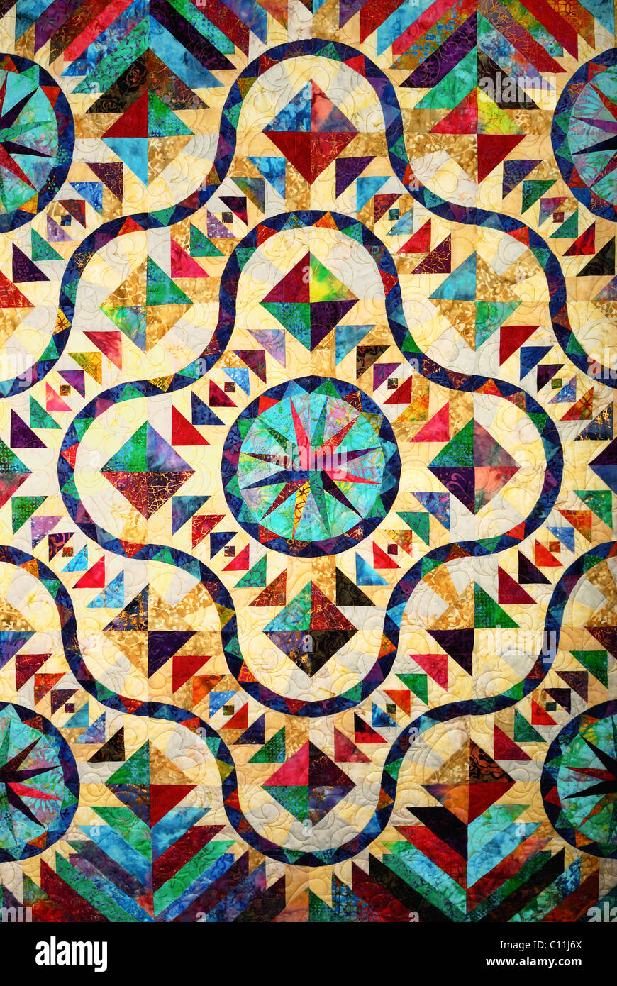 Quilt pattern hires stock photography and images Alamy