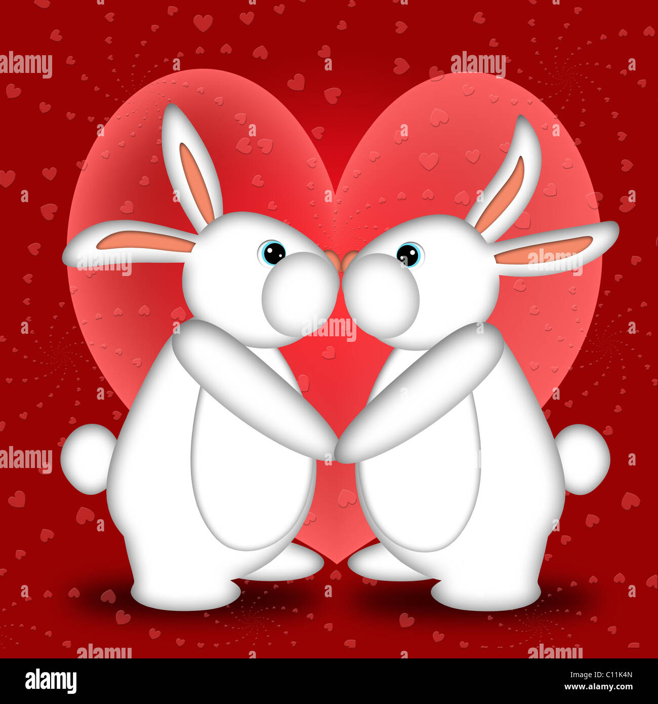 Romantic rabbits hi-res stock photography and images - Alamy