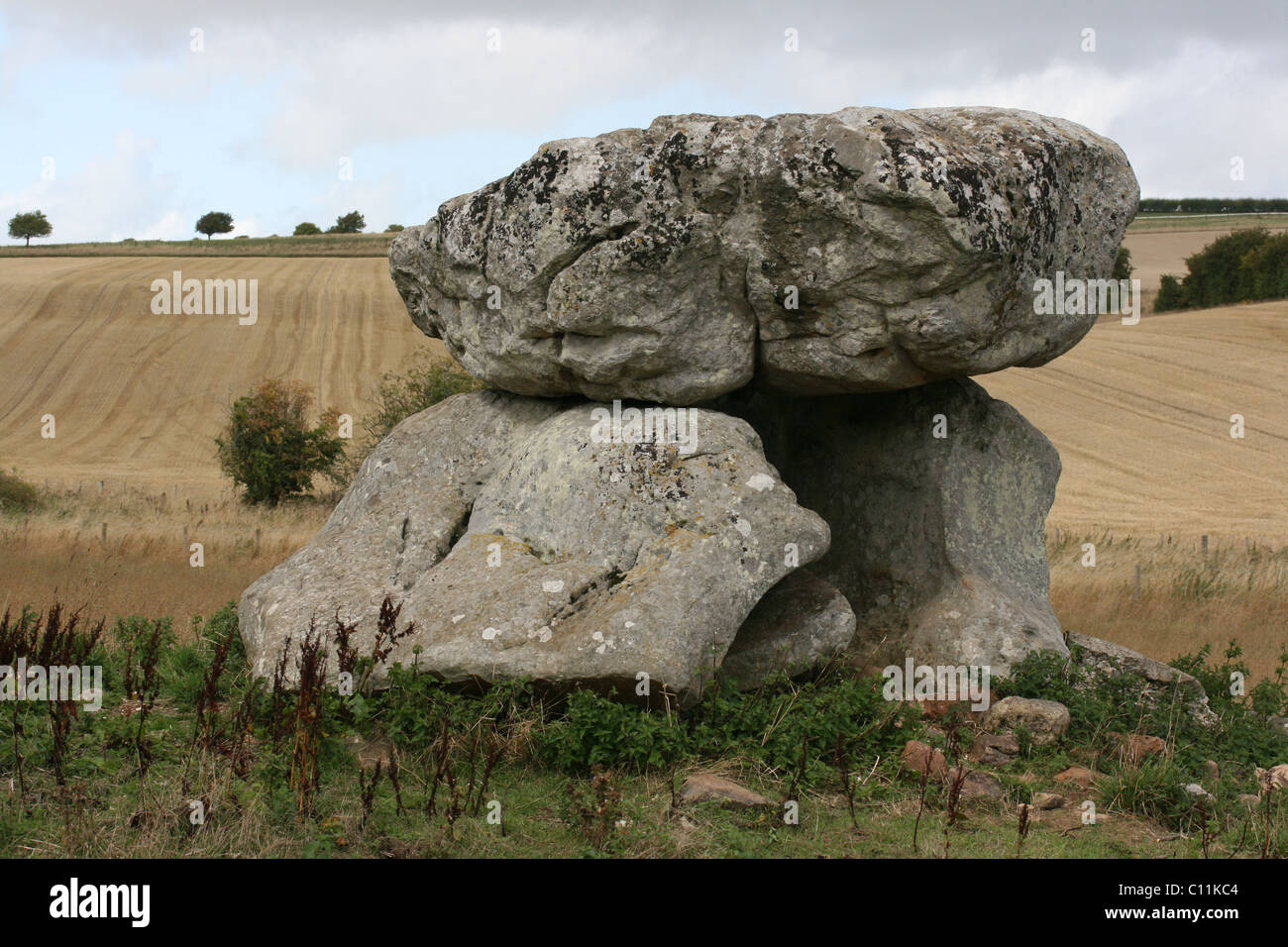 The Devils Den Wiltshires only Dolmen, Fyfield down near Marlborough