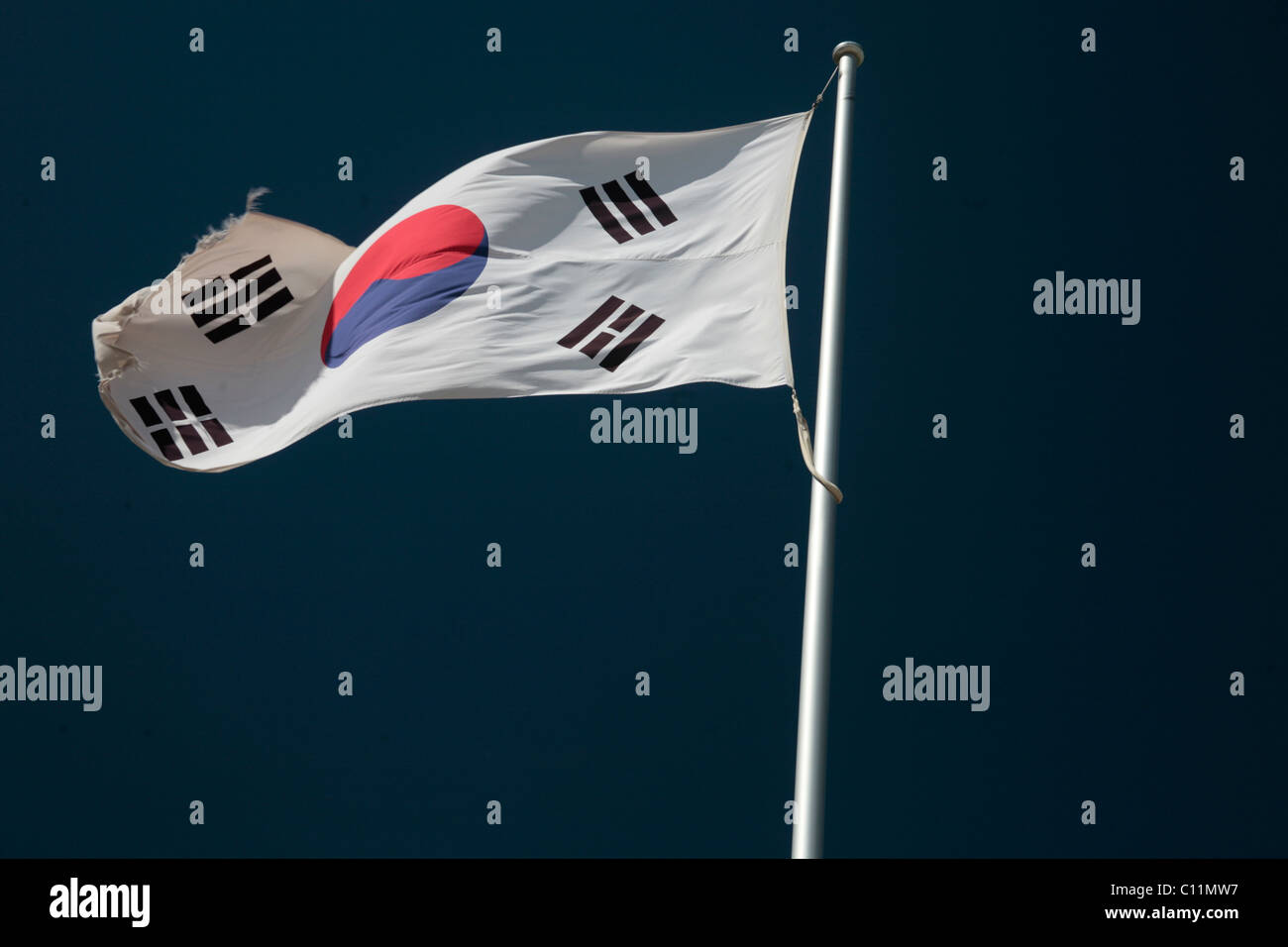 South korea national flag flags hires stock photography and images Alamy