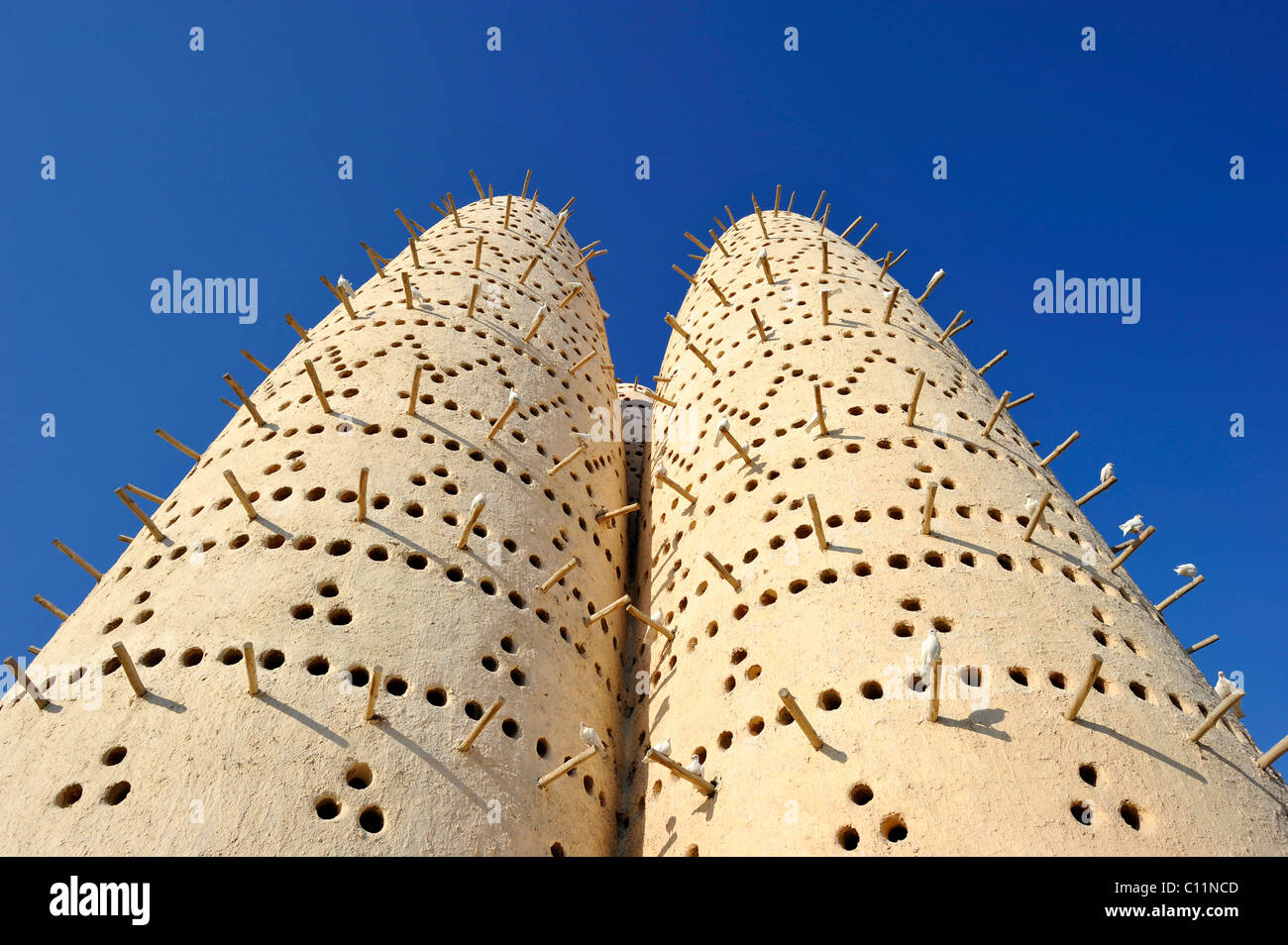 Pigeon towers, Cultural Village, Doha, Qatar, Persian Gulf, Middle East