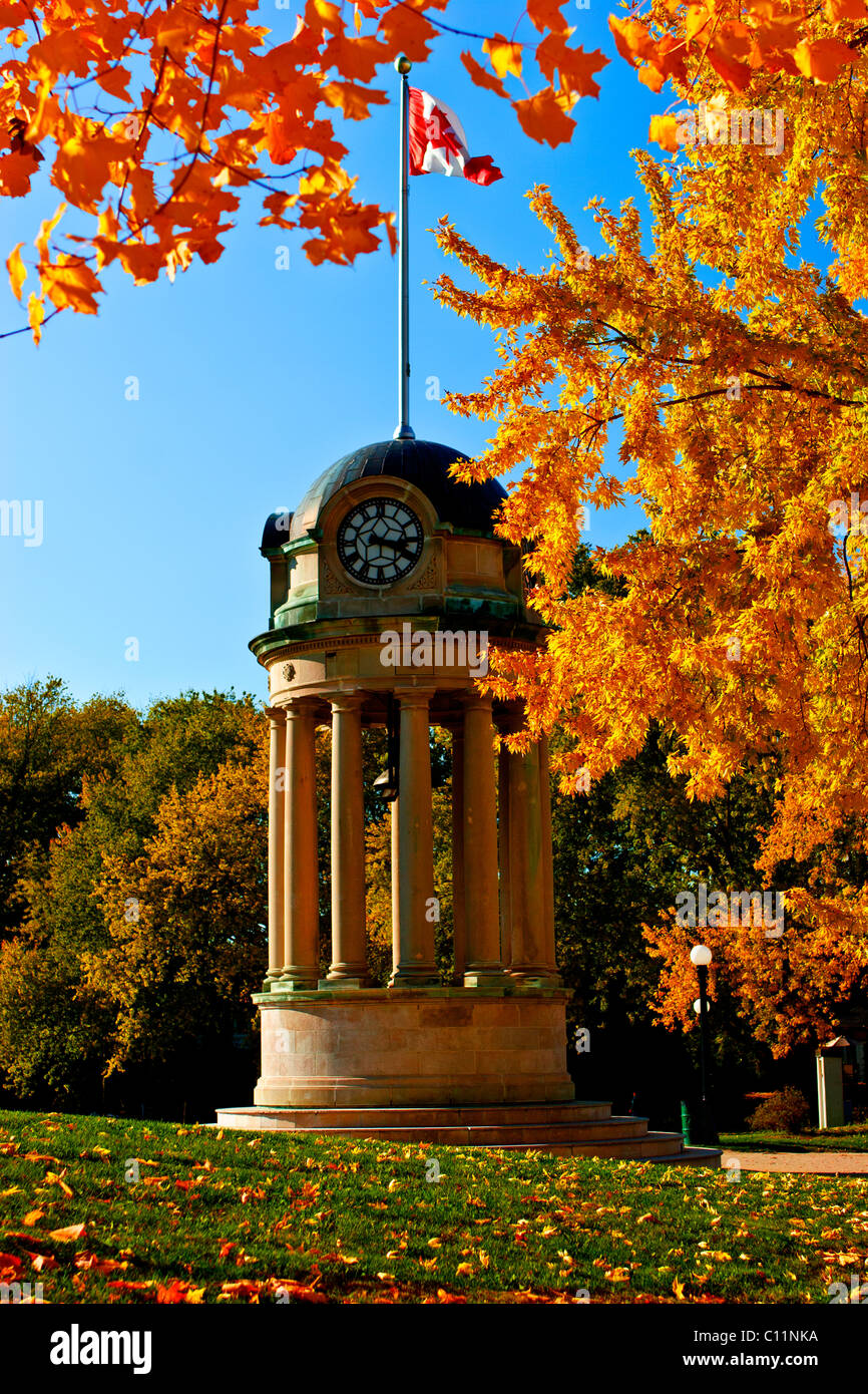 Clock Tower Victoria Park Kitchener ON Canada Stock Photo