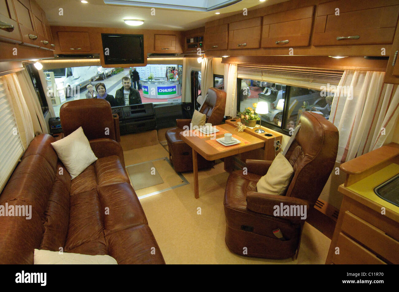 Luxury Caravan Inside Stock Photos Luxury Caravan Inside