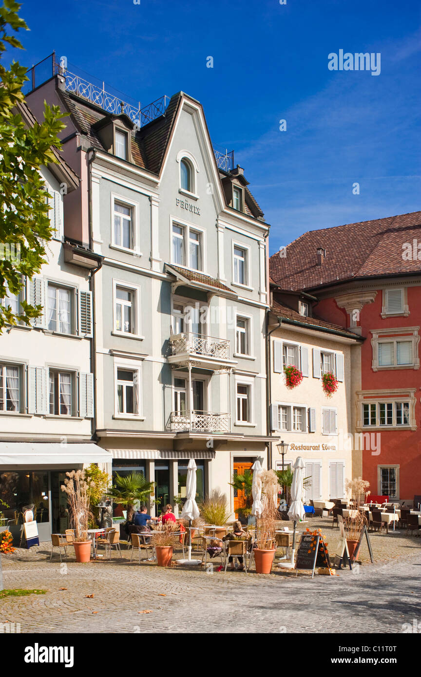 Old town, Rapperswil, Sankt Gallen, Switzerland, Europe Stock Photo