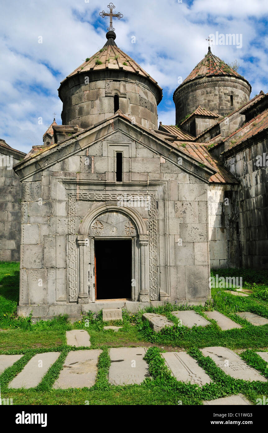 Historic Armenian orthodox church at Haghpat monastery, UNESCO World