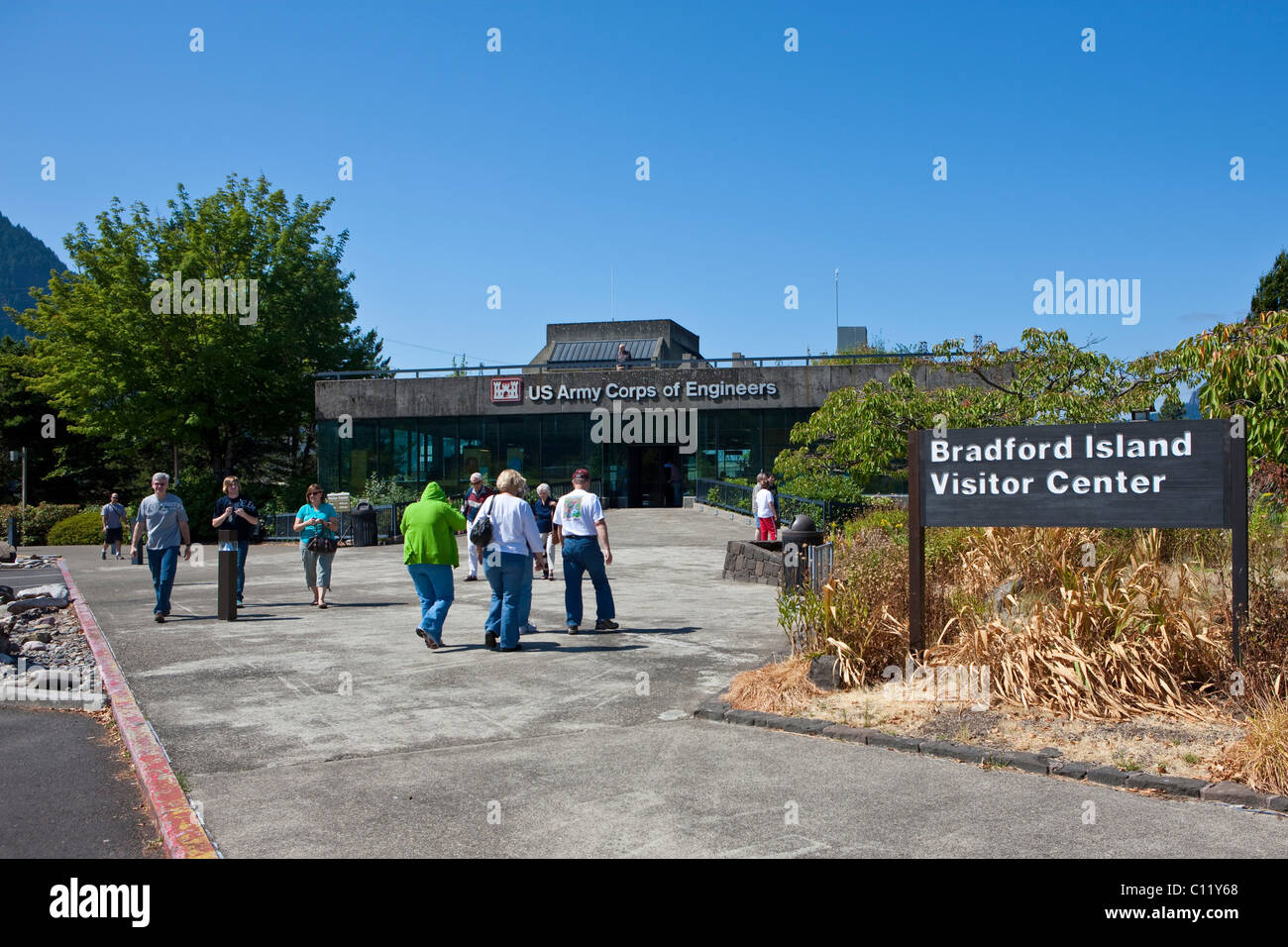 Bradford Island, Orgeon, USA Stock Photo Alamy