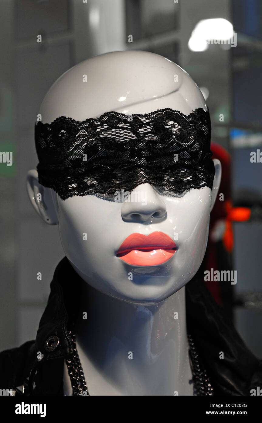 Mannequin wearing mask hires stock photography and images Alamy