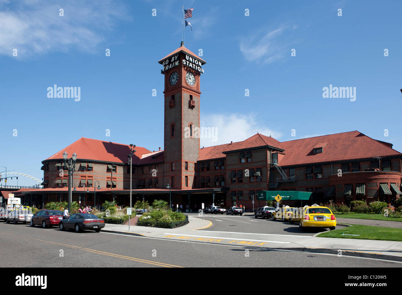 Portland Union Station, railway station, Portland, Oregon, USA Stock