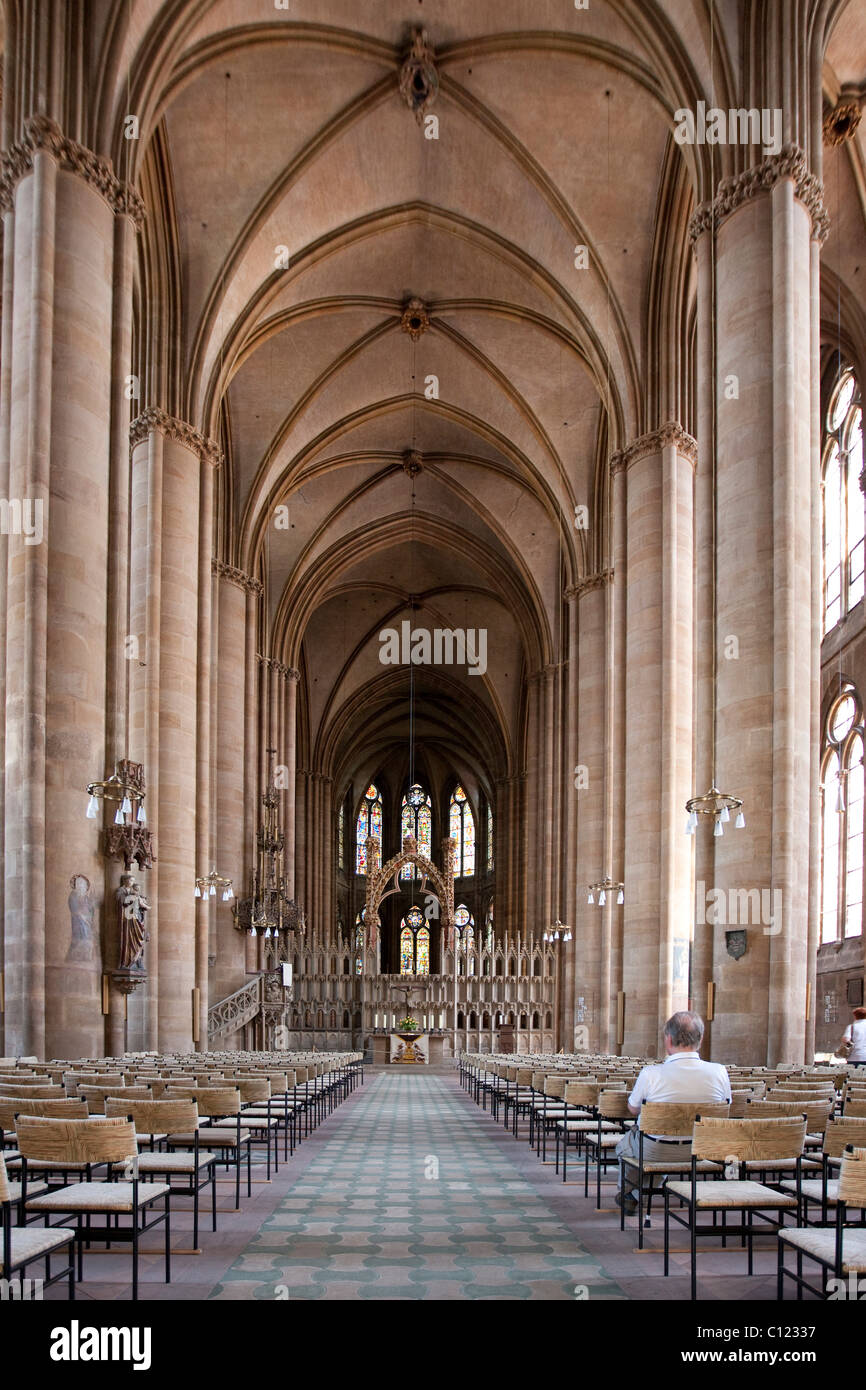 Elisabethkirche church, Marburg, Hessen, Germany, Europe Stock Photo