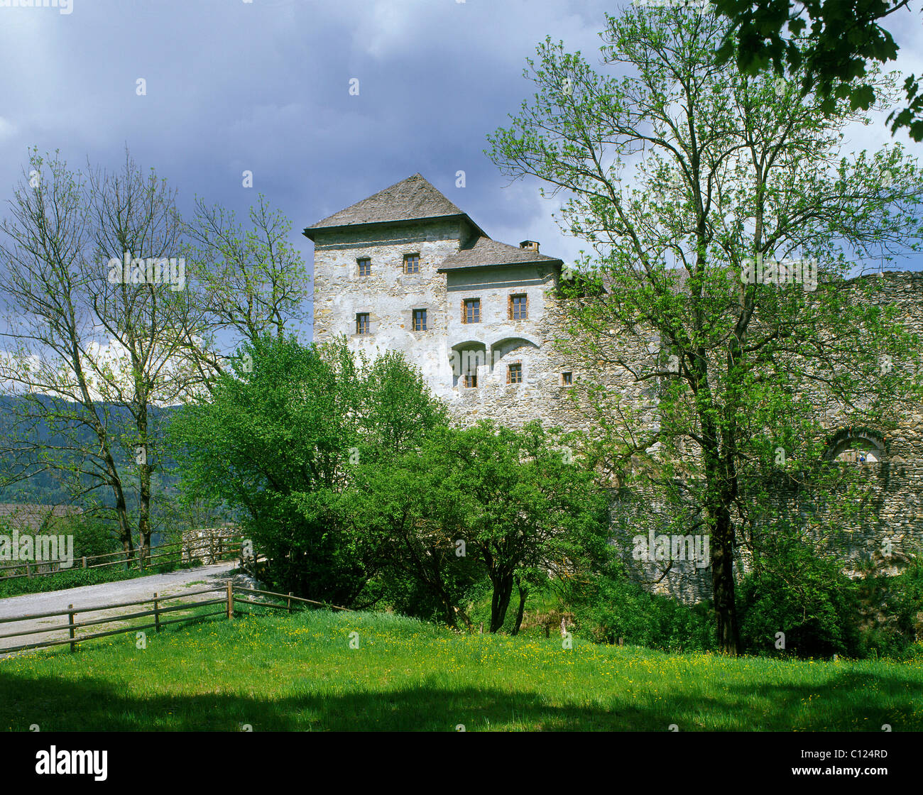 Kaprun castle, Salzburg State, Austria, Europe Stock Photo