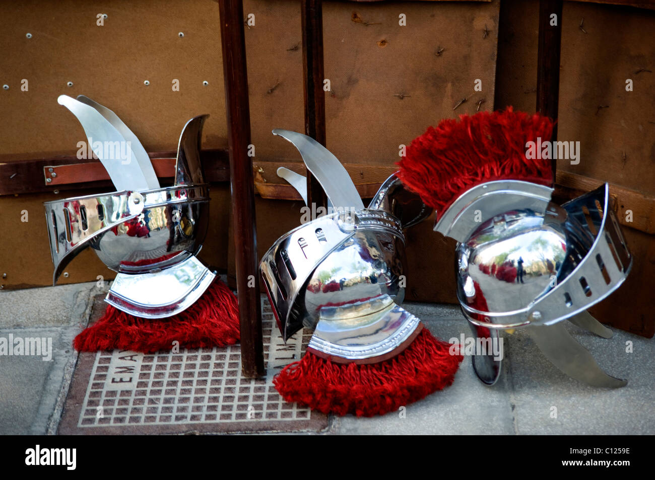 Roman helmets hi-res stock photography and images - Alamy