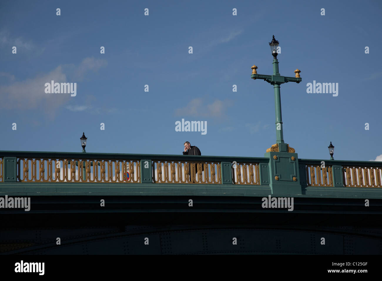 Man by a bridge hi-res stock photography and images - Alamy