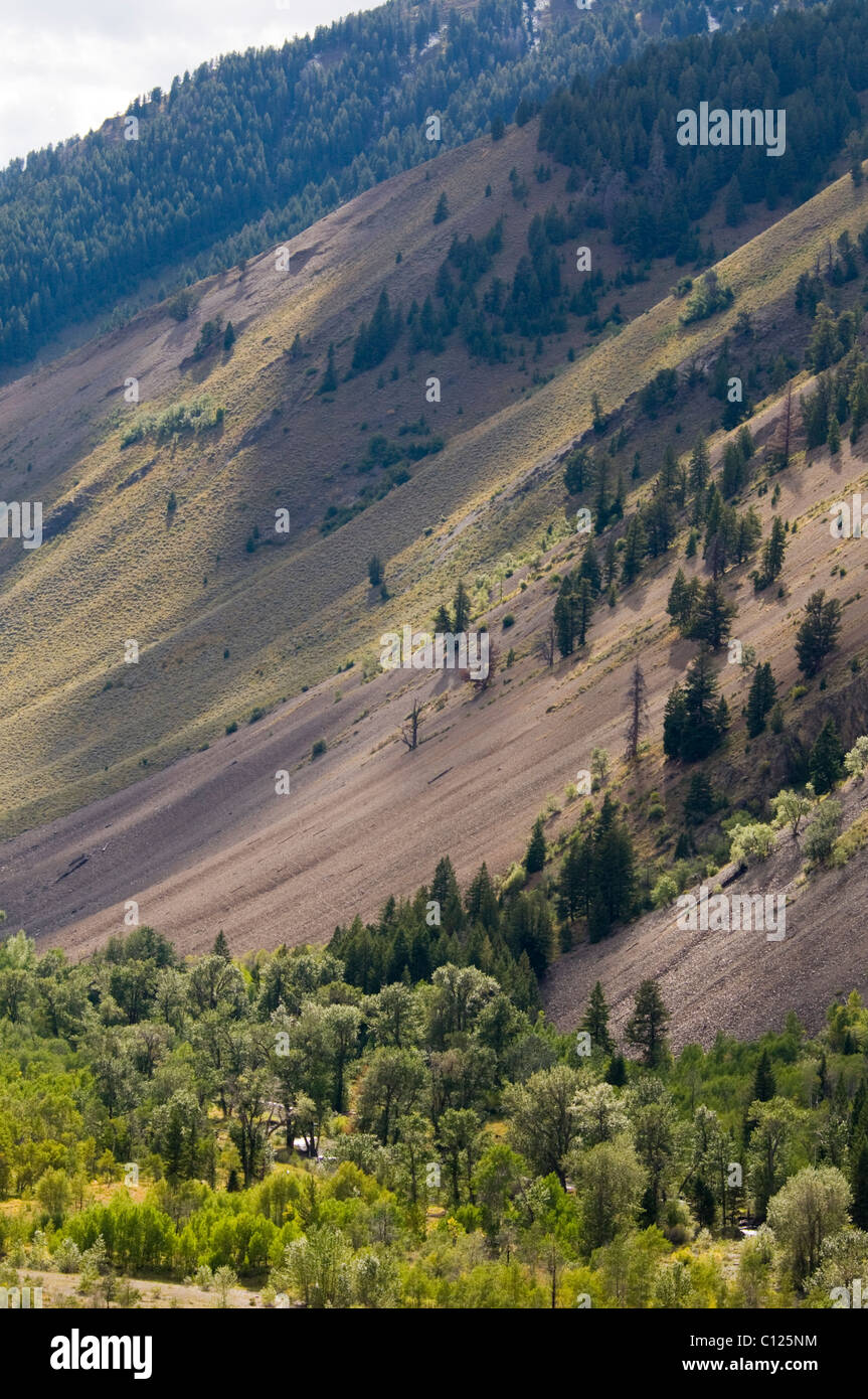 Sun Valley World Famous Ski Resort Home To The Rich Stock Photo