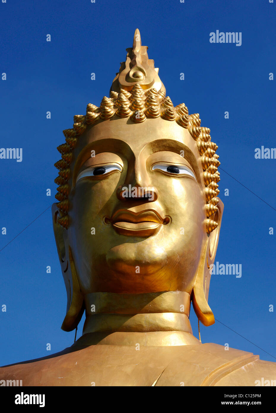 Head of a Buddha, Thailand, Asia Stock Photo