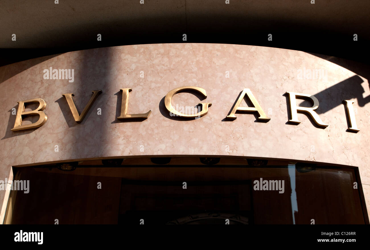 Bulgari shop hi res stock photography and images Alamy
