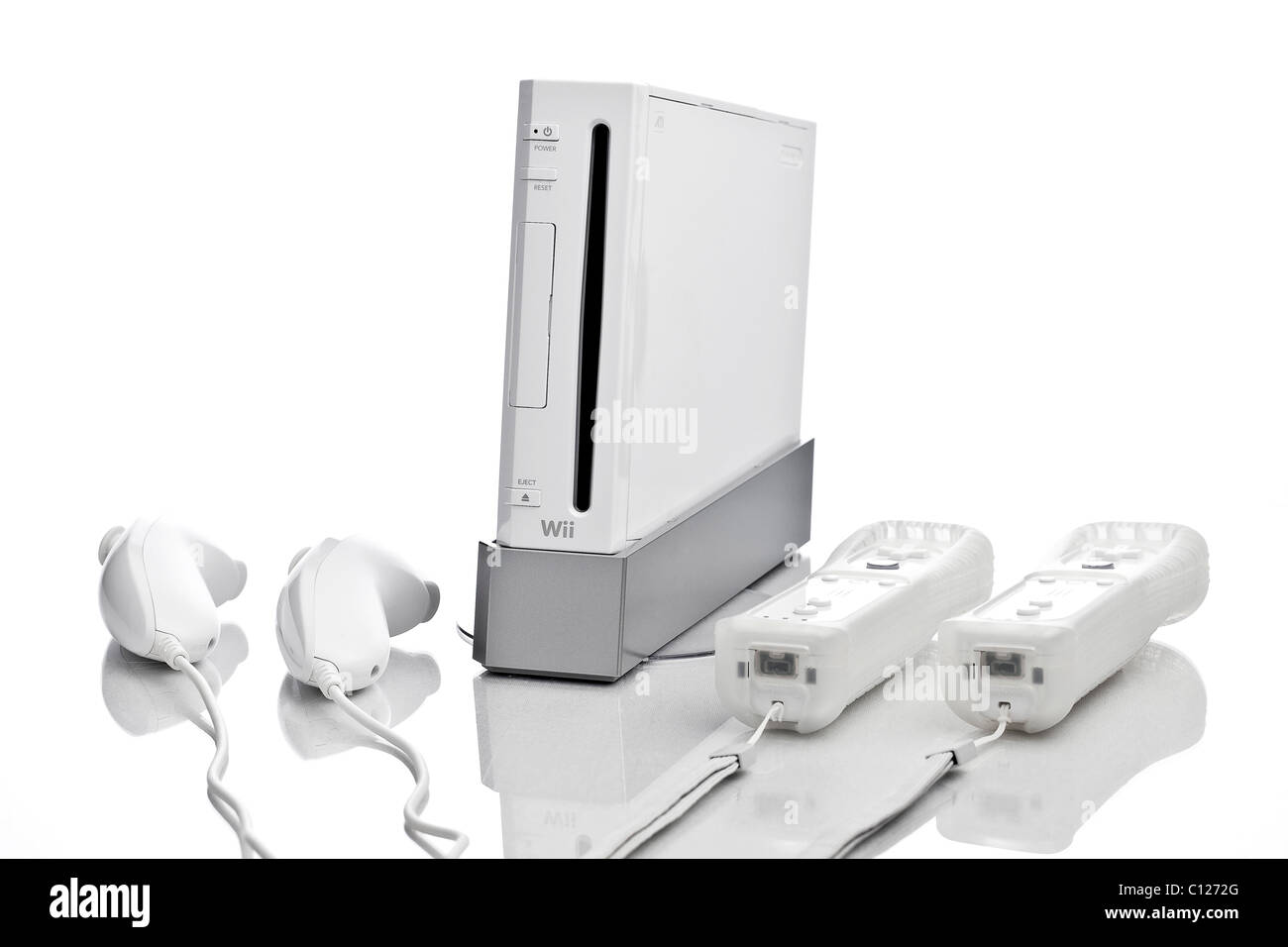 Nintendo Wii system Stock Photo
