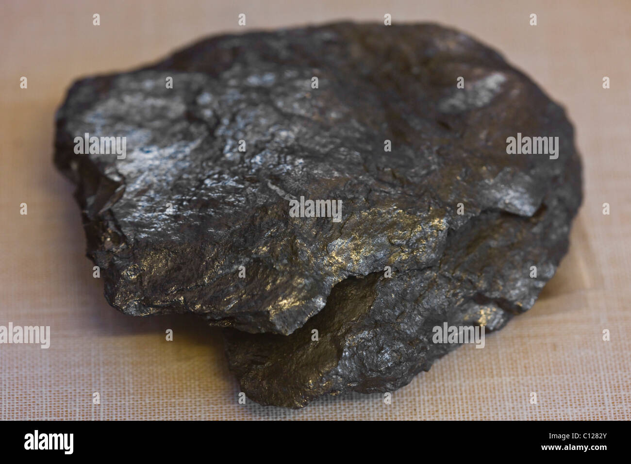 Graphite mineral Stock Photo