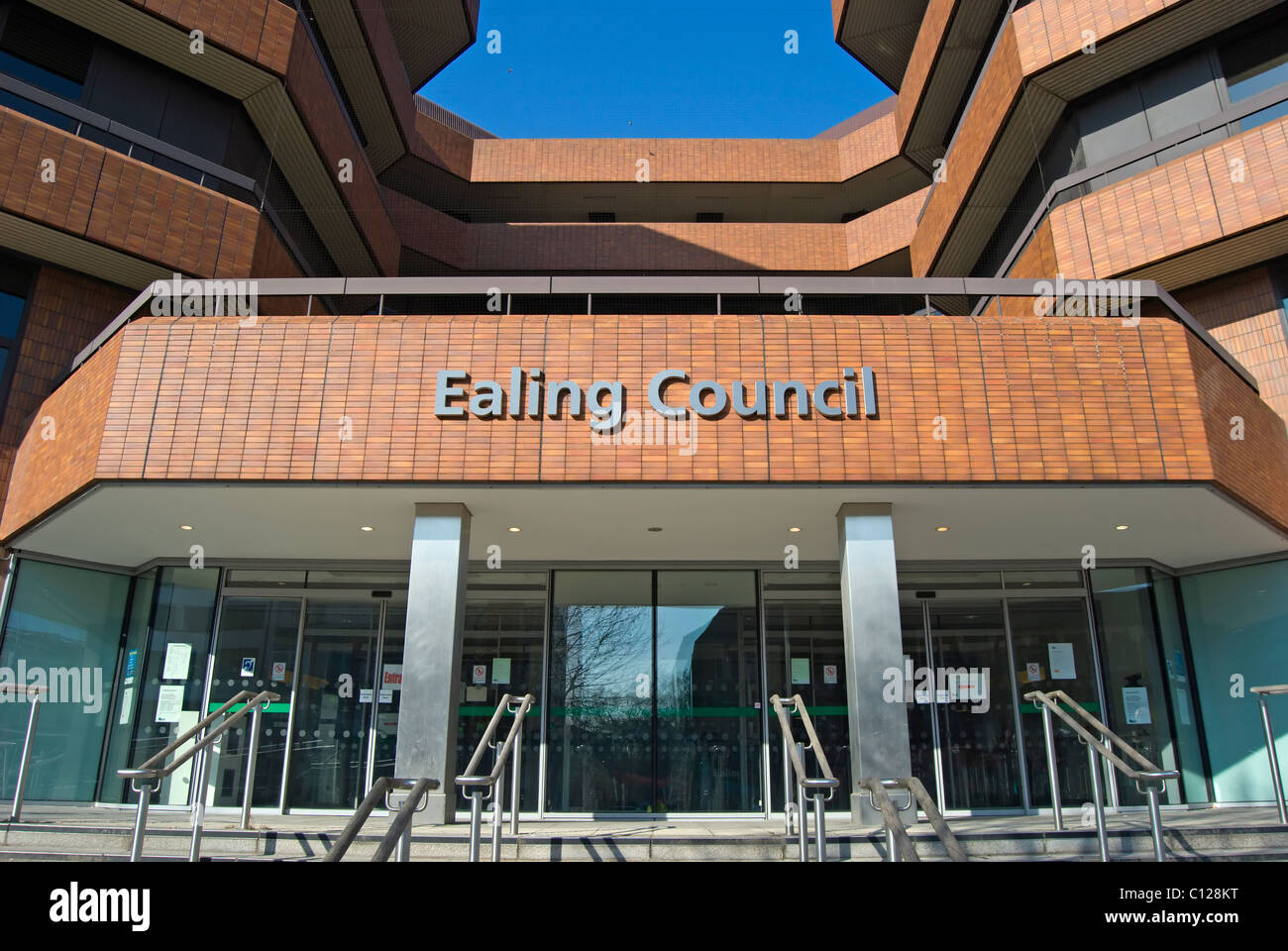 perceval house, holding the offices of ealing council, in ealing, west london, england Stock Photo