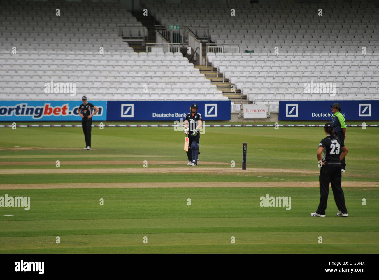 england v new zealand one day international lords cricket 2010 Stock