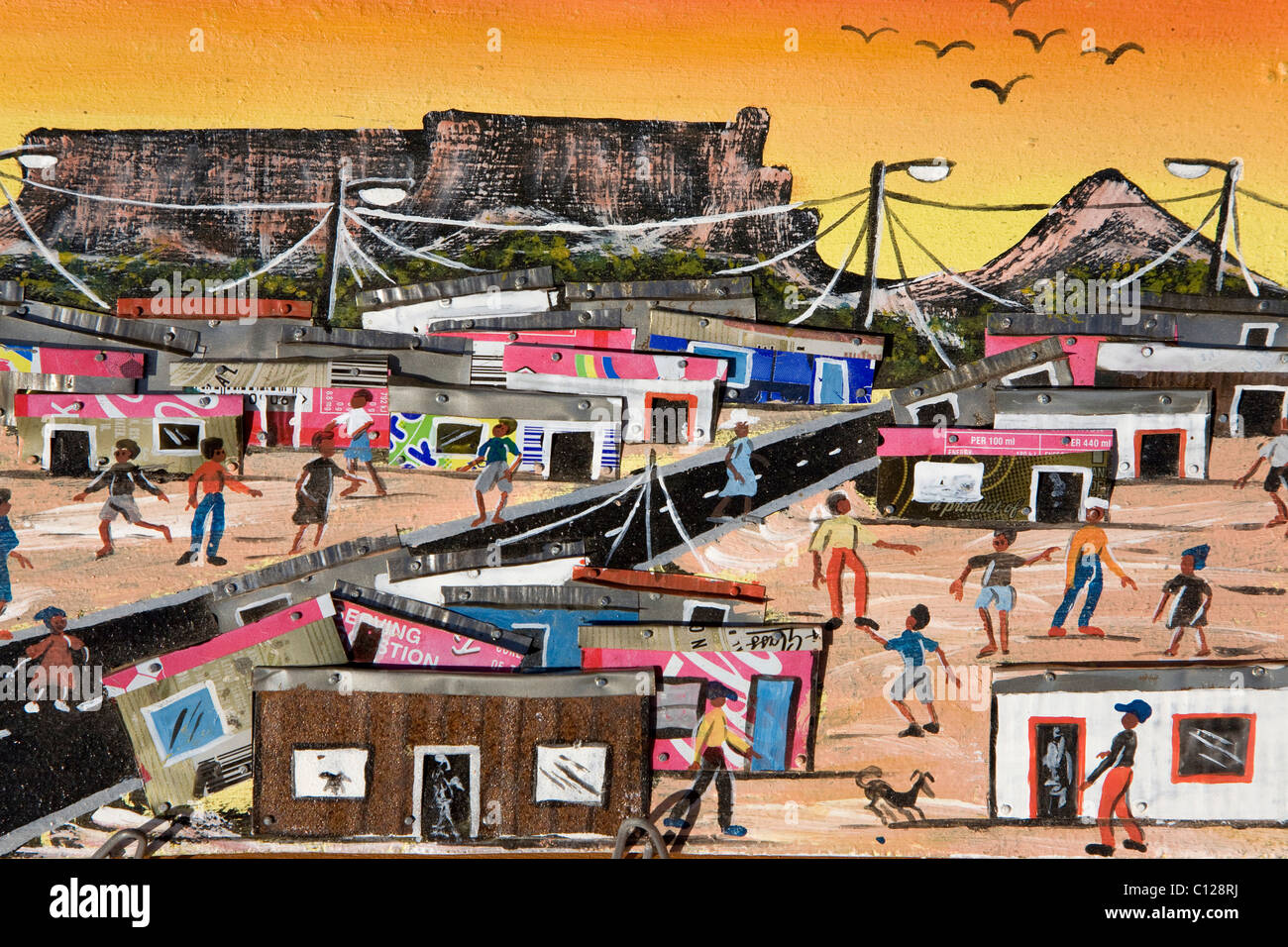 Township art south africa hires stock photography and images Alamy
