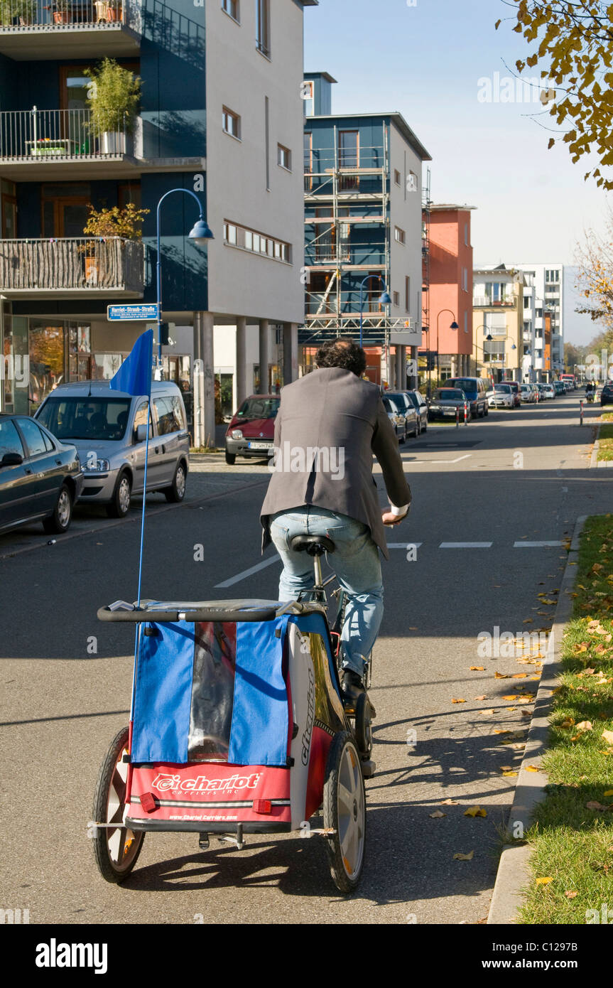 The Vauban district, Quartier Vauban, designed as Freiburg's entry in ...