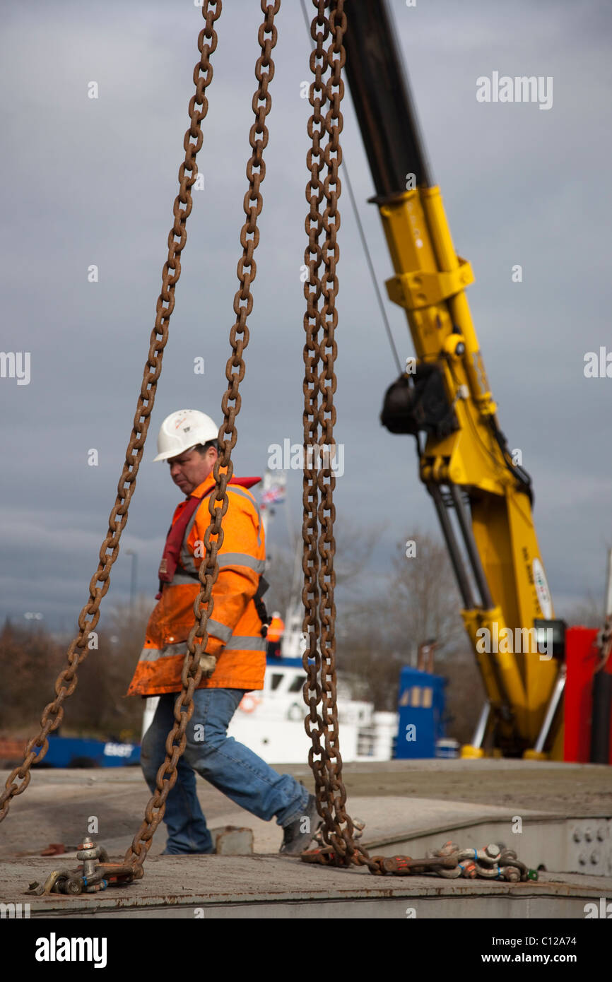 Heavy Lift Crane Barge High Resolution Stock Photography and Images - Alamy