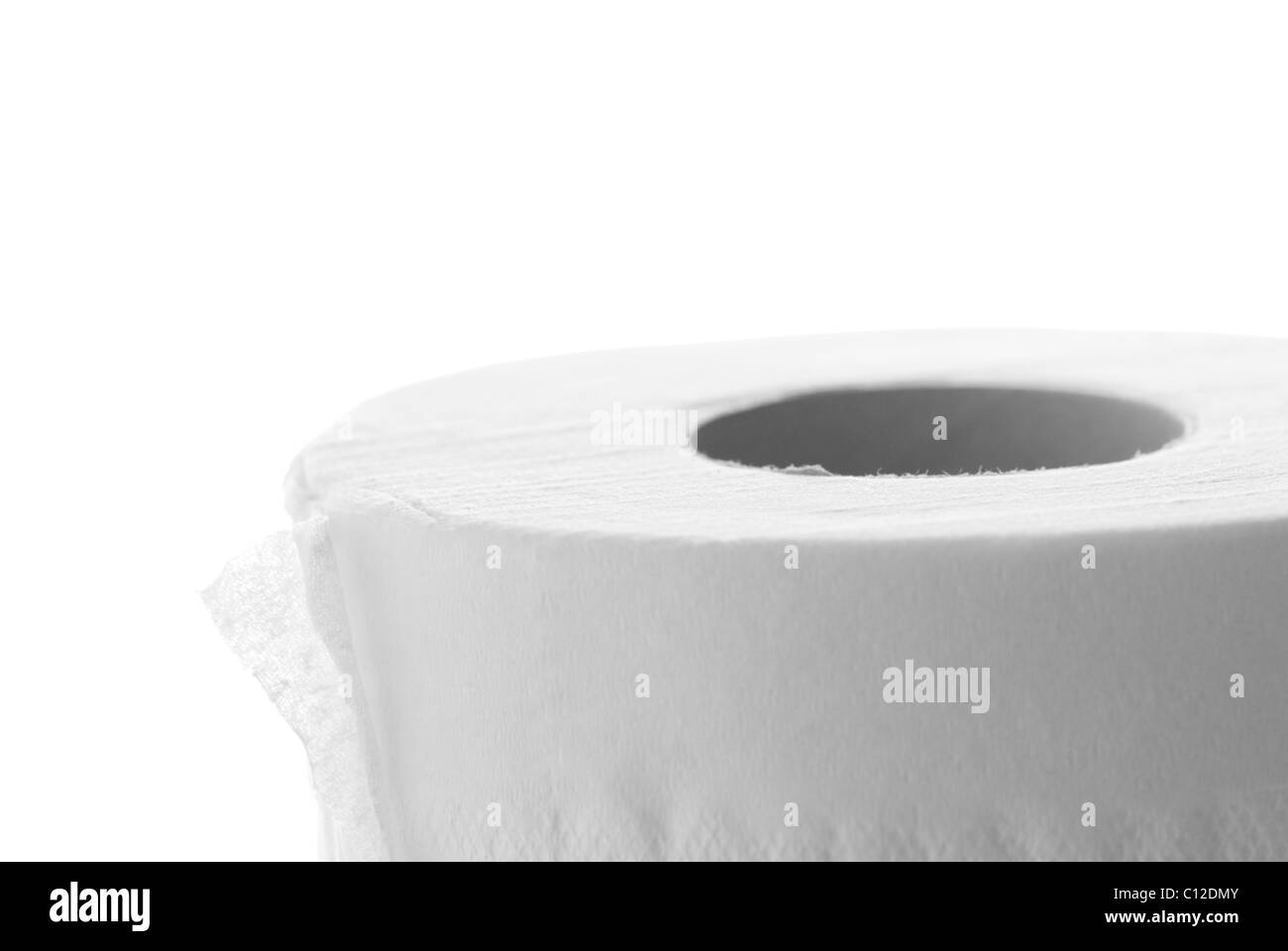 WHITE TOILET PAPER Stock Photo Alamy
