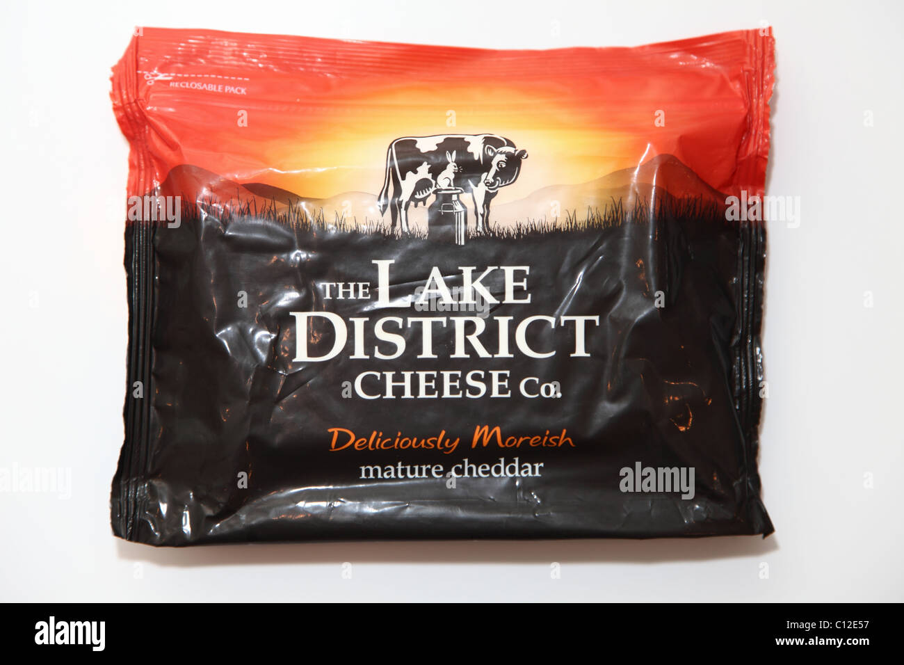 The Lake District Cheese Company mature cheddar Stock Photo Alamy