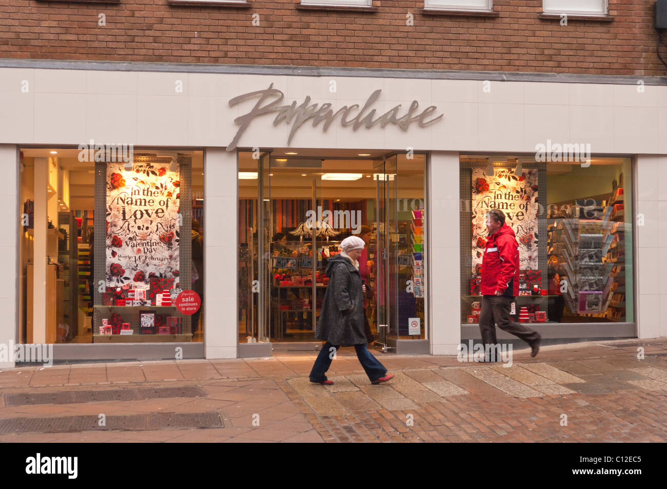 The Paperchase shop store in Norwich , Norfolk , England , Britain , Uk ...