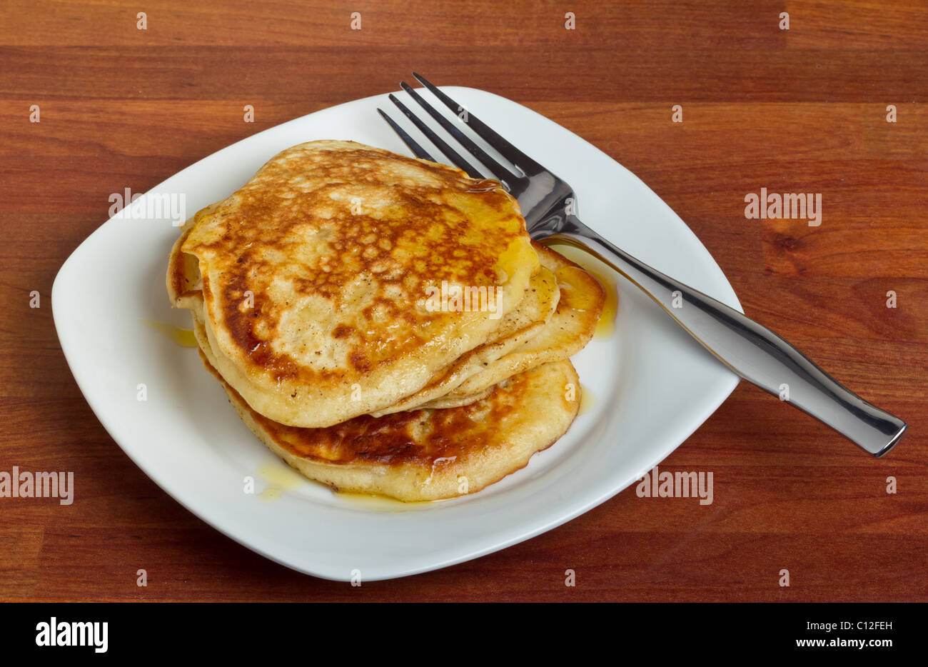 Sweet breakfast pancakes also known as drop scones, griddle scones and