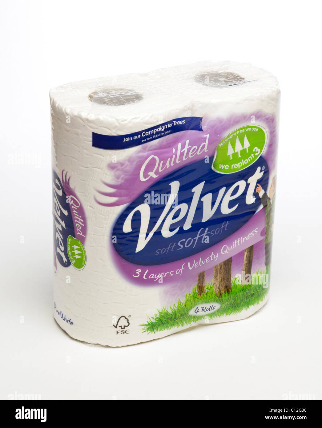 rolls of toilet paper Stock Photo Alamy