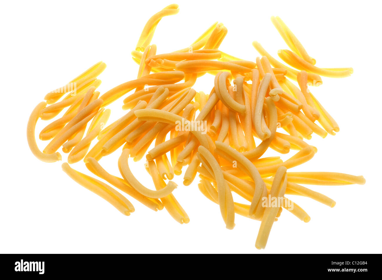 object on white food pasta close up Stock Photo Alamy