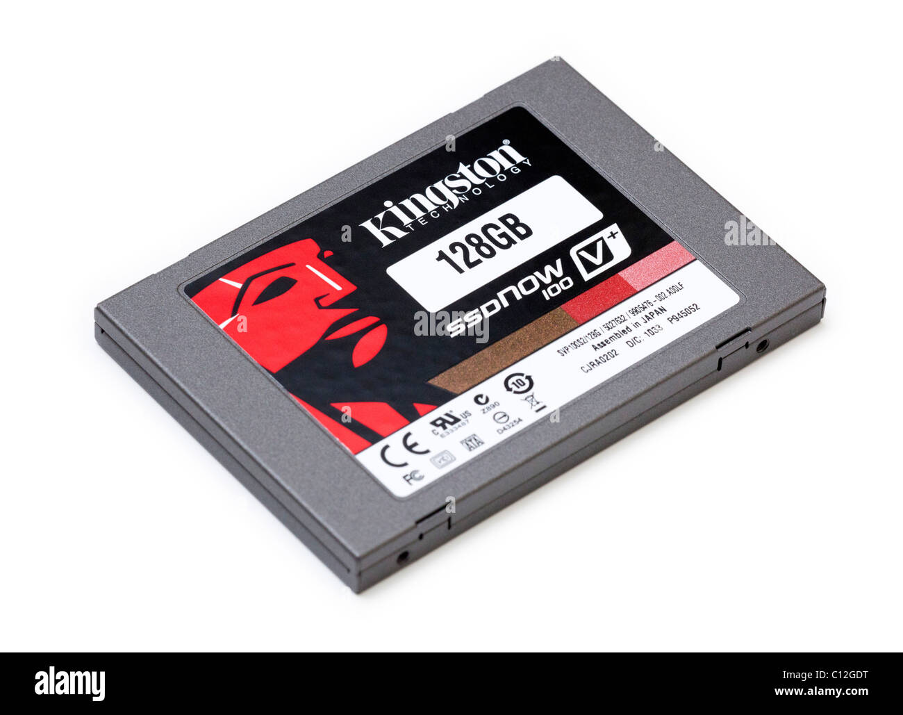 Kingston 128GB solid state drive Stock Photo