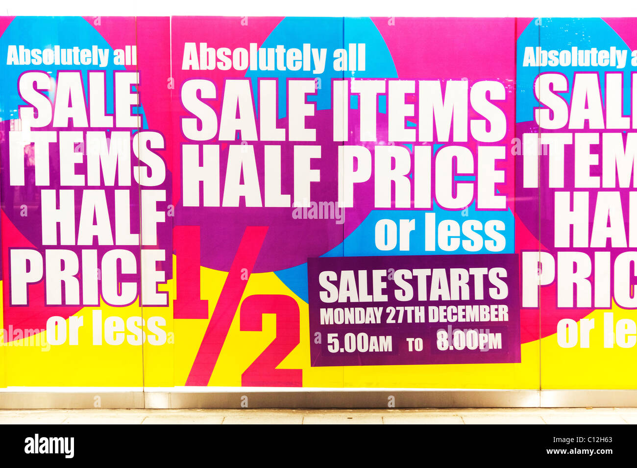sales at Next shop, UK Stock Photo
