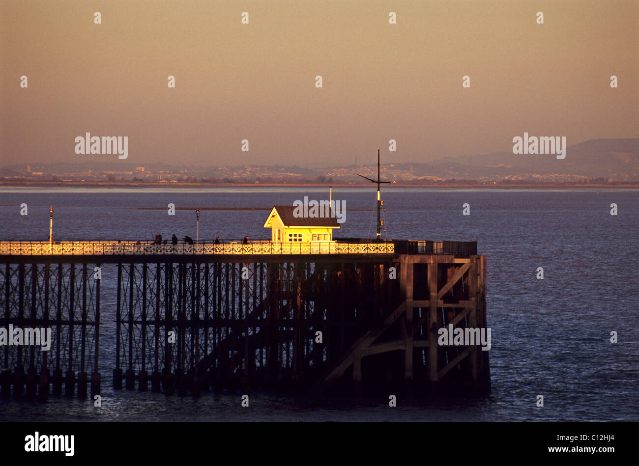 Penarth Pier, Wales, UK Stock Photo Alamy
