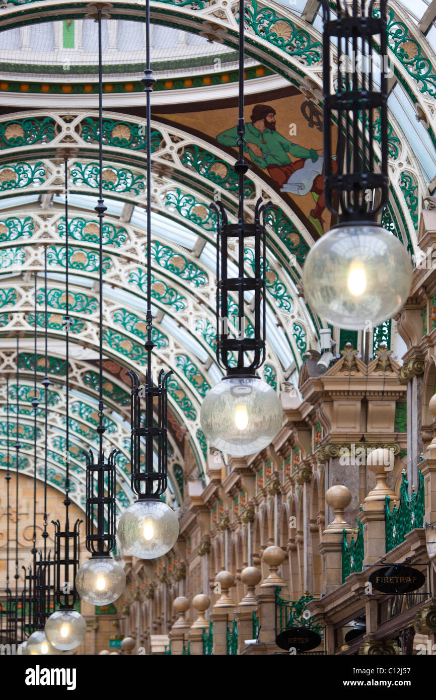 County Arcade Leeds Stock Photo Alamy