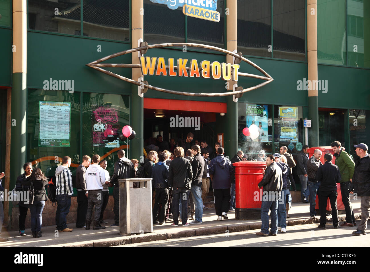 A Walkabout bar in Nottingham, England, U.K Stock Photo