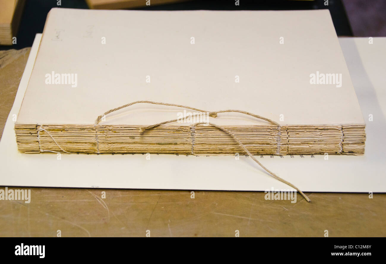 Book binding hires stock photography and images Alamy