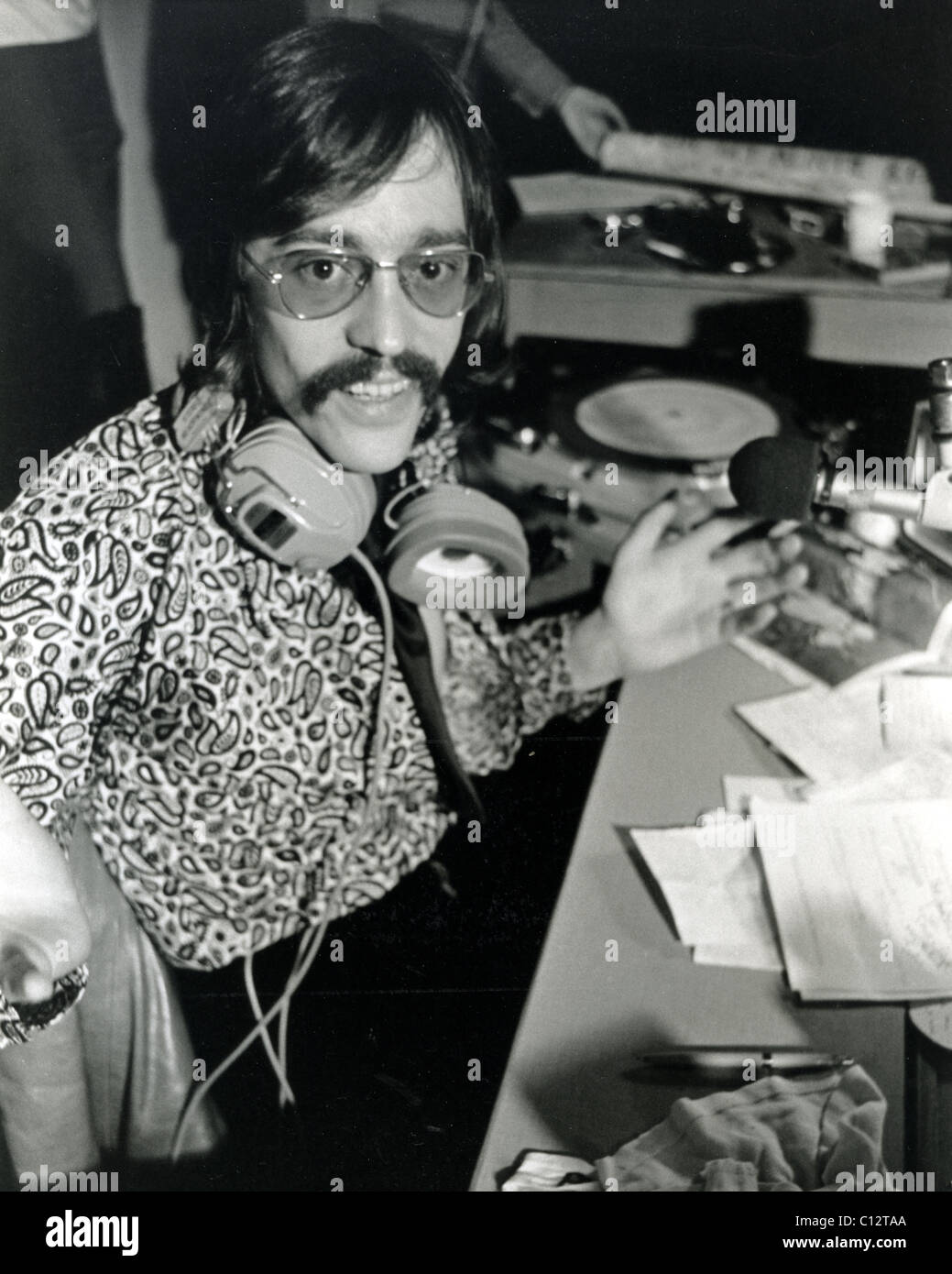 Tommy Vance 1940 2005 English Dj And Radio Presenter Tommy Vance 1940 2005 English Dj And Radio Presenter
