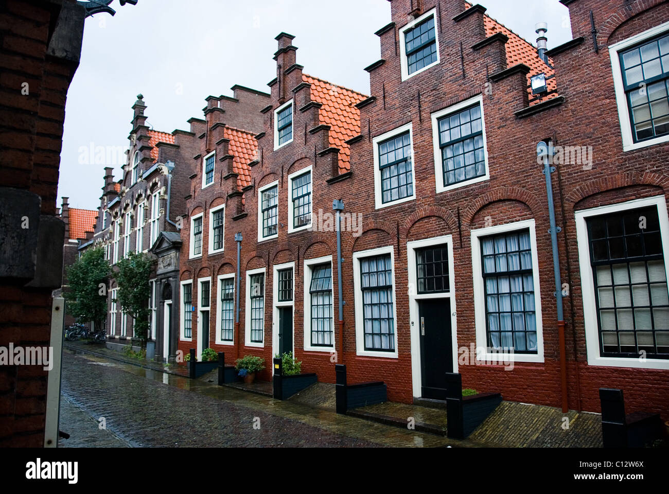 Houses in Haarlem, Holland Stock Photo Alamy