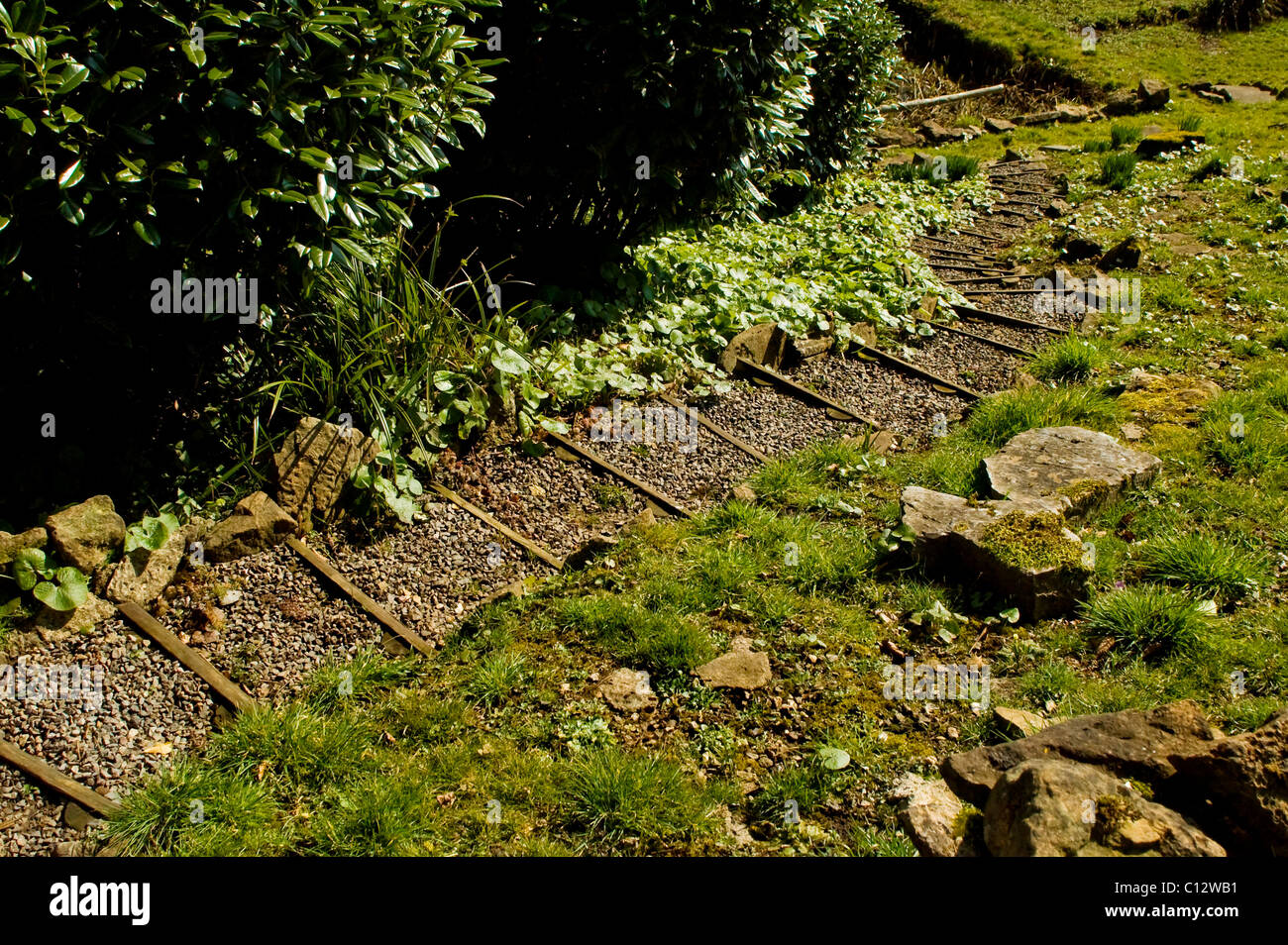 Gravel steps hi-res stock photography and images - Alamy