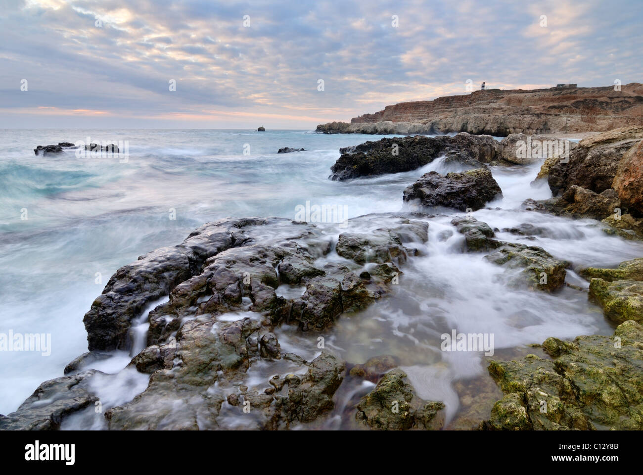 black sea coast near sevastopol Stock Photo