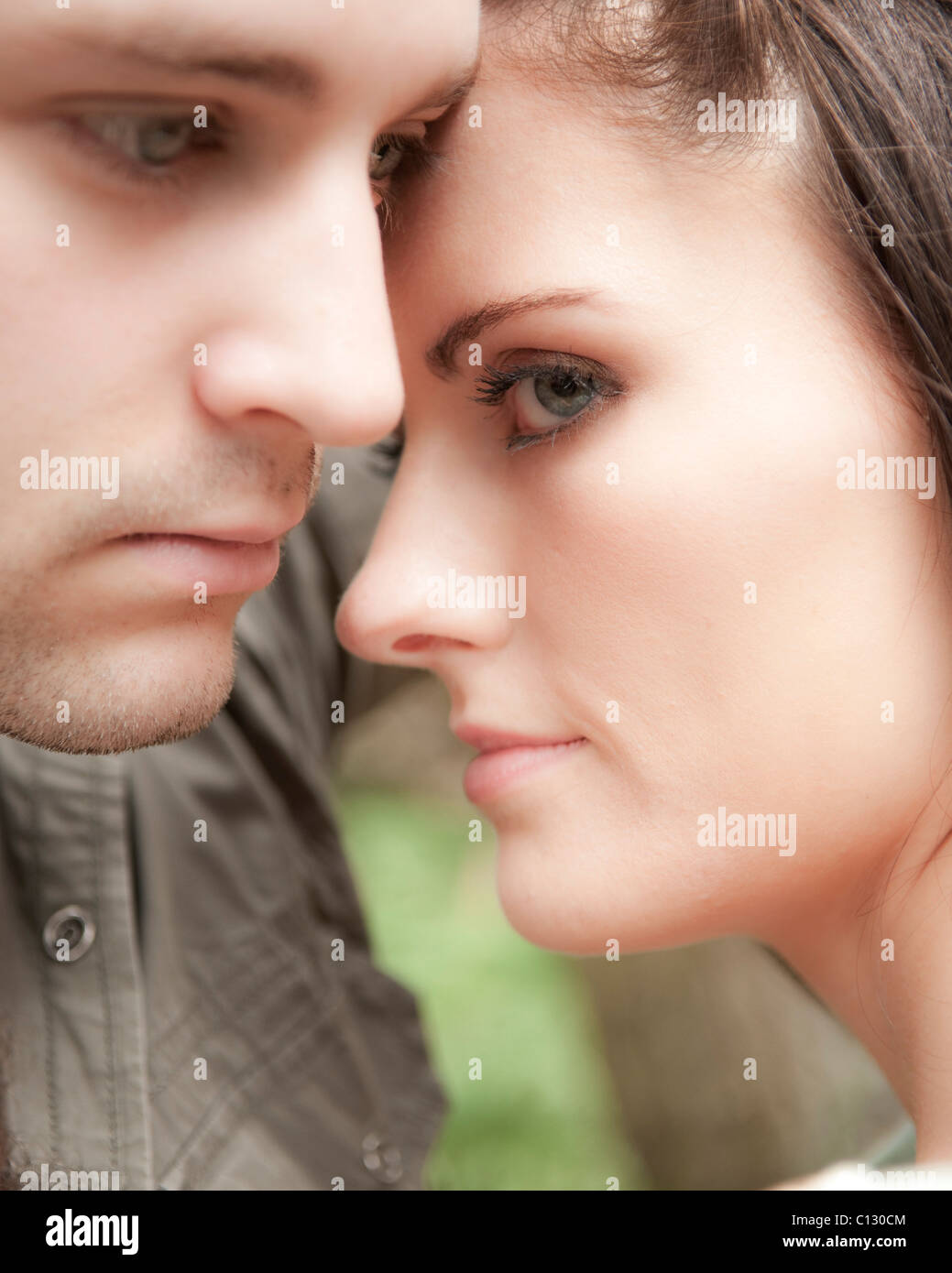 headshot of young couple Stock Photo - Alamy