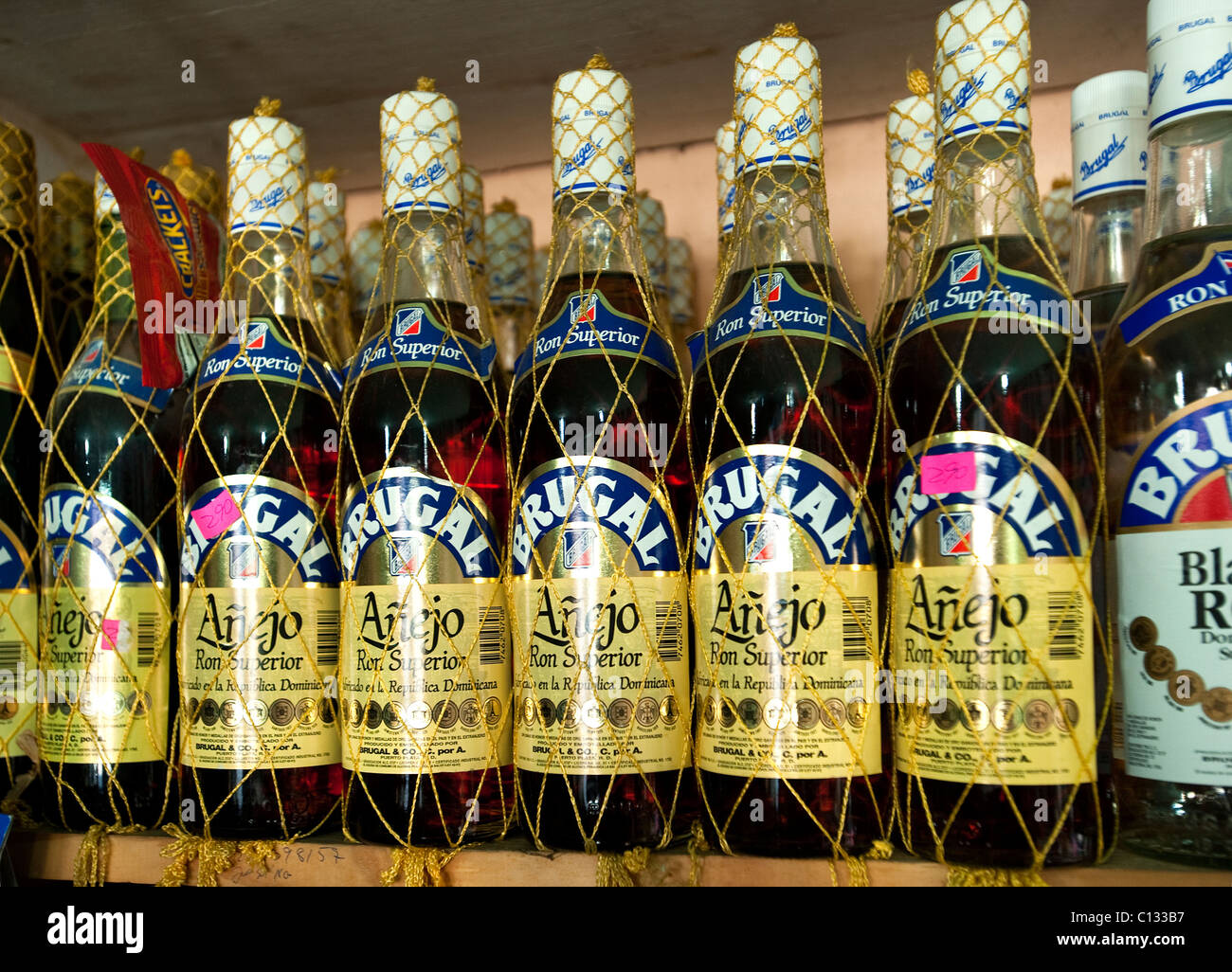 Local Rum for sale, Otrabanda, Dominican Republic Stock Photo Alamy