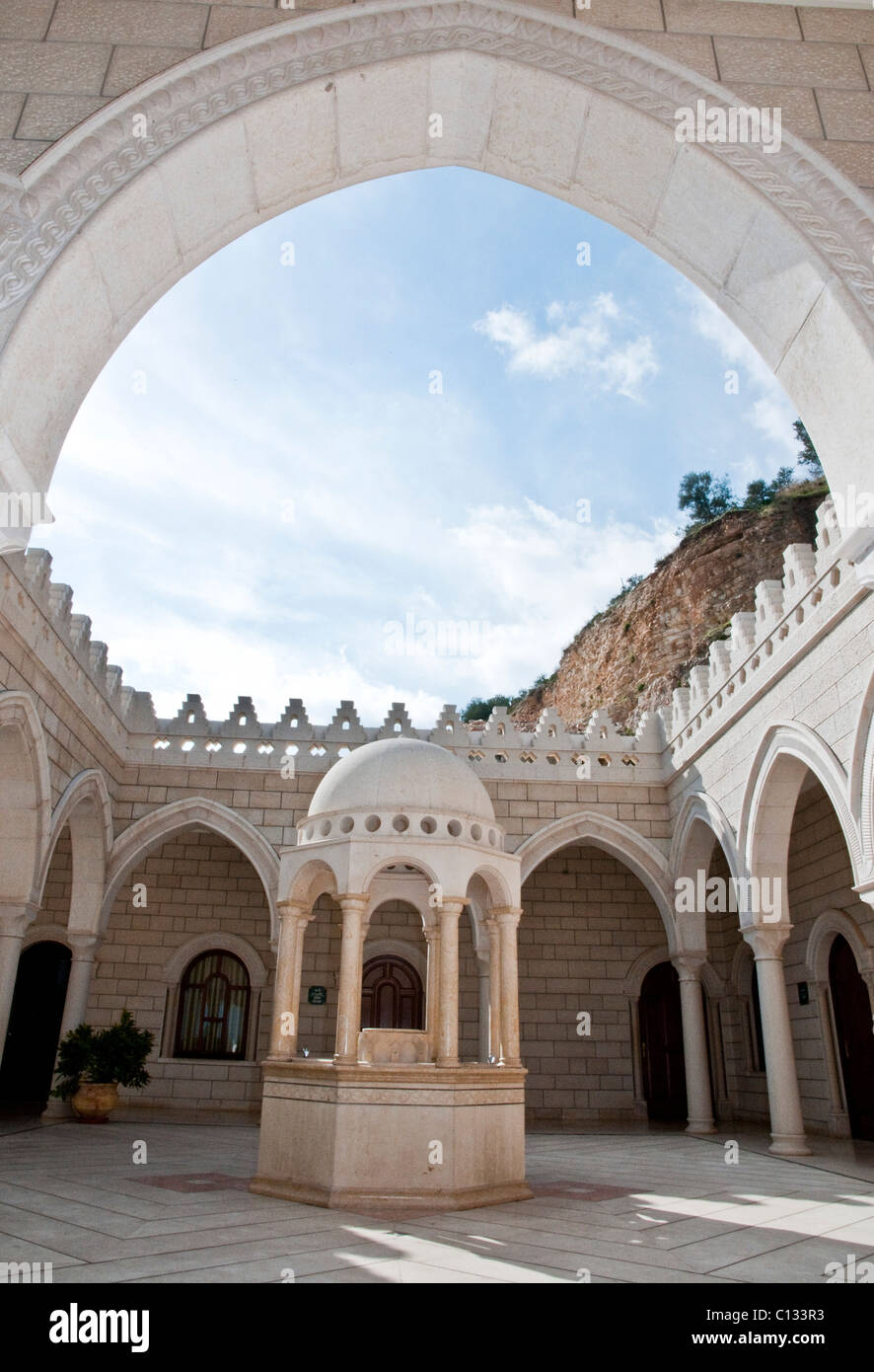 Israel, the lower Galilee. Nabi Shueib, Jethro's tomb the sacred site of the Druze Stock Photo