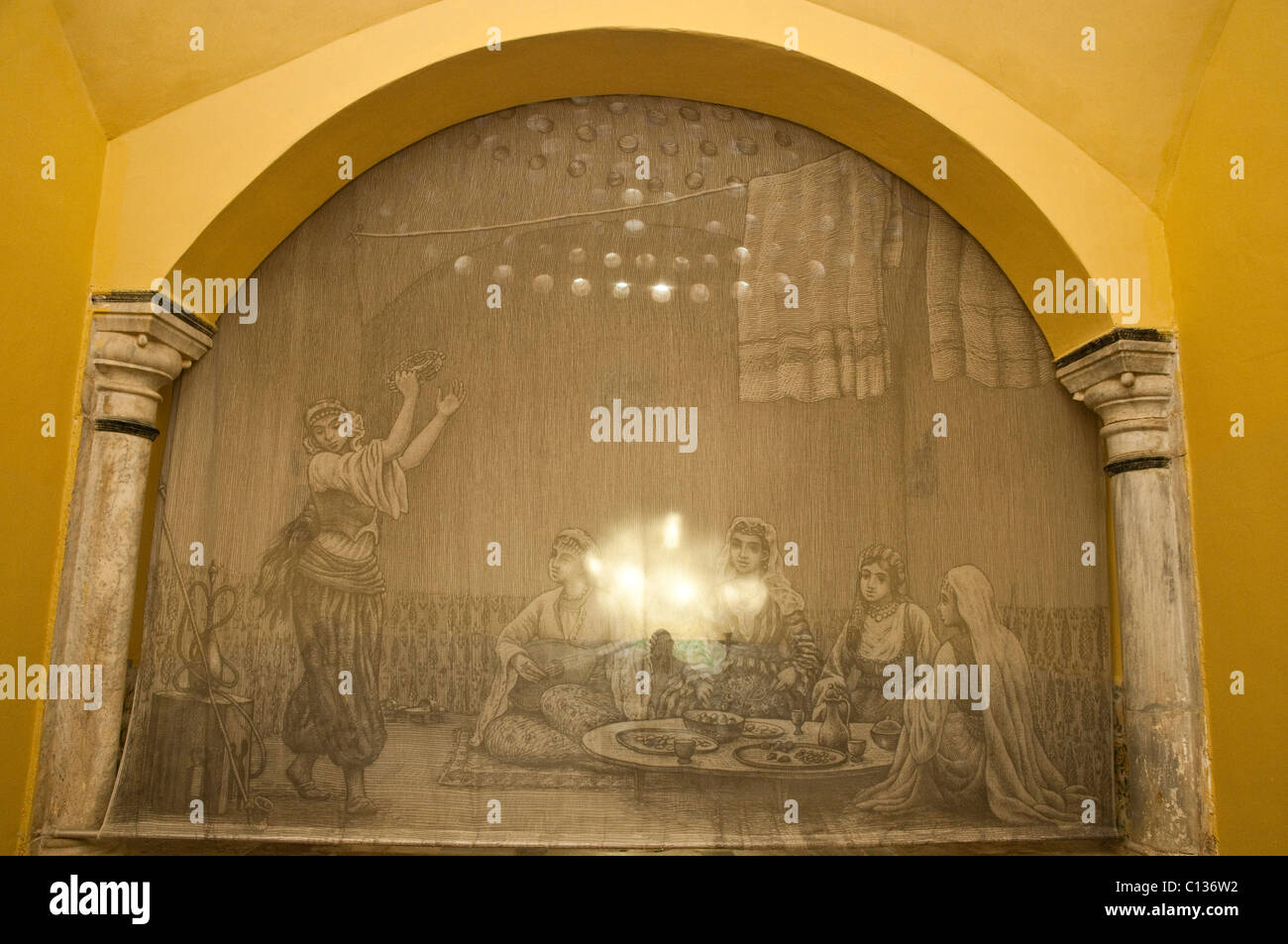 Israel, Western Galilee, Turkish Bath (Hamam) in the old City of Acre Stock Photo