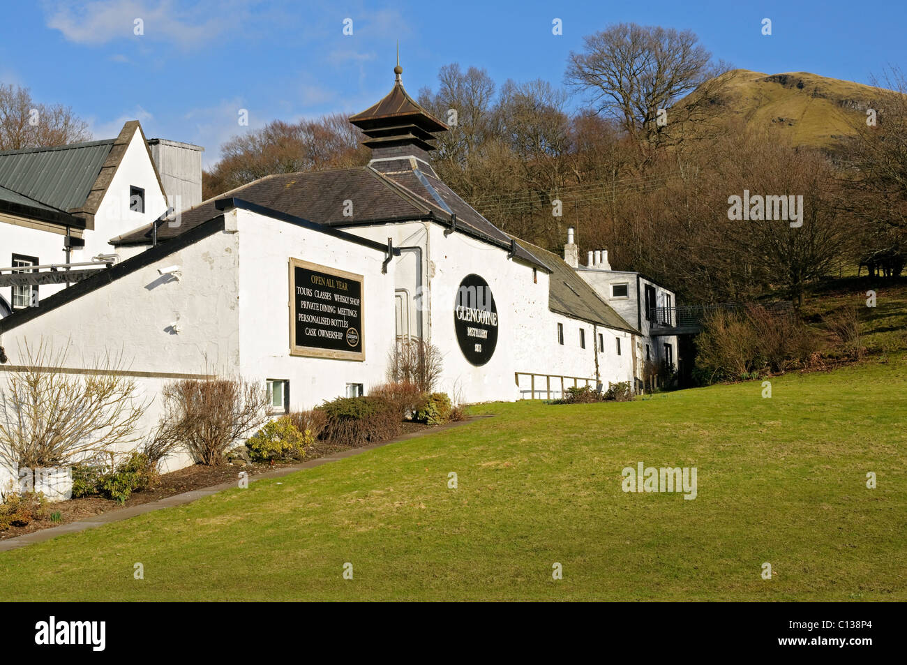 Glengoyne Whisky distillery near Glasgow, Scotland, UK. Stock Photo