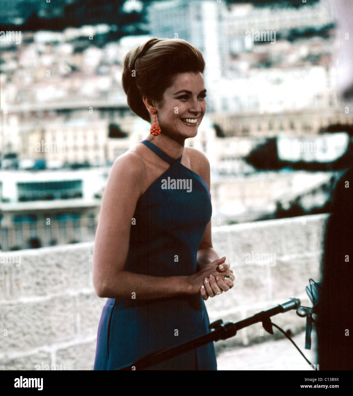 Princess Grace Kelly in Monaco in the 1960s. Stock Photo