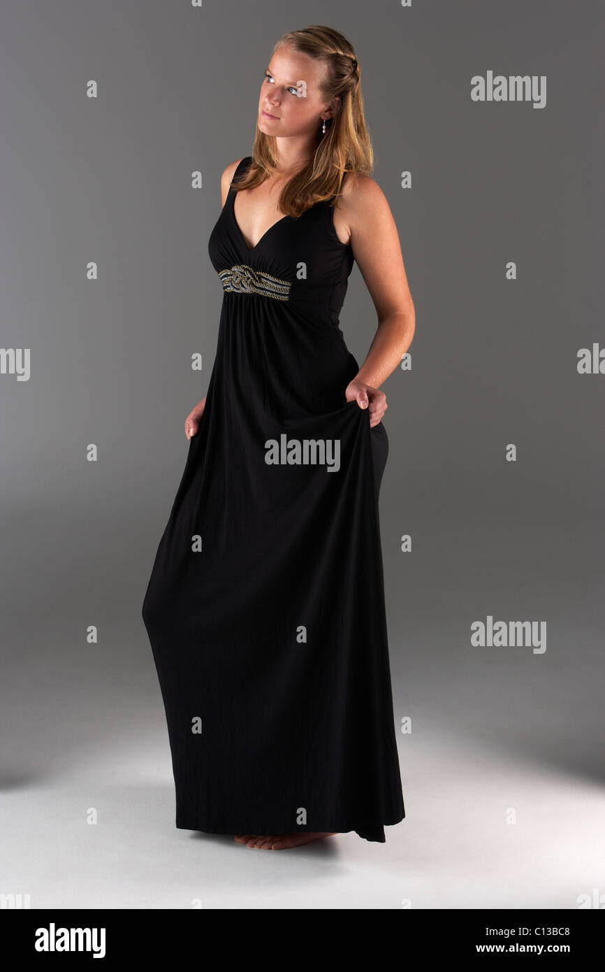 Woman evening dress hi-res stock photography and images - Alamy